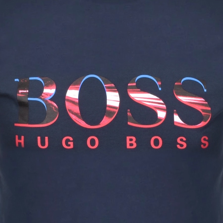 Alternative Image for ProductBOSS Tee 3 T Shirt Navy3